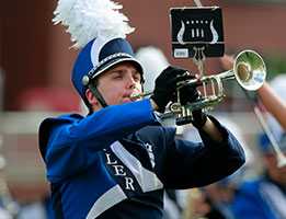 Photo of a Butler band member. Links to Gifts by Will
